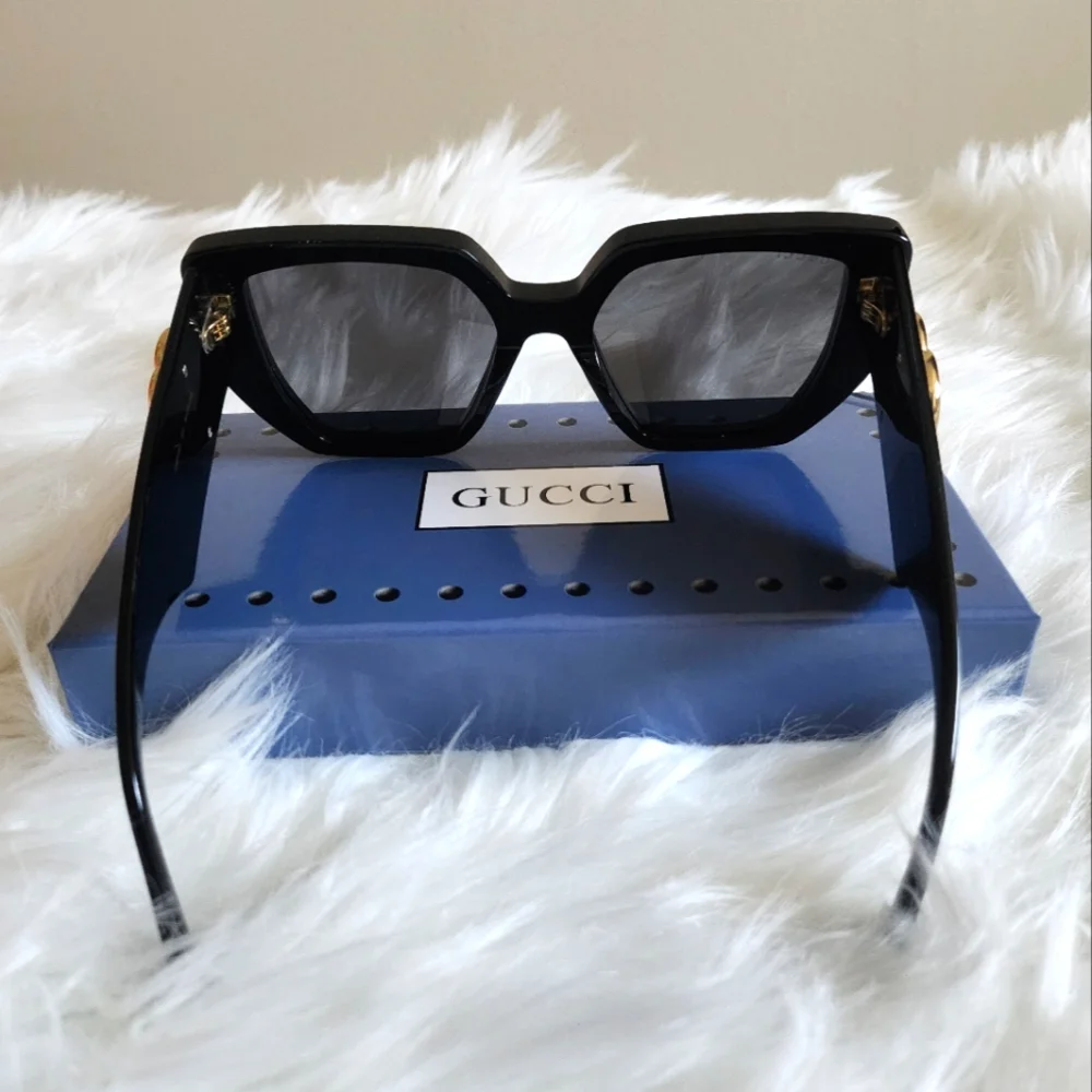 🆕️NEW GUCCI Sunglasses Oversized GG0956s GLASSES Designer Luxury Summer Spring - Picture 9 of 14